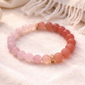 JHUMEN crystal bracelet Crimson Quartz Bracelet 