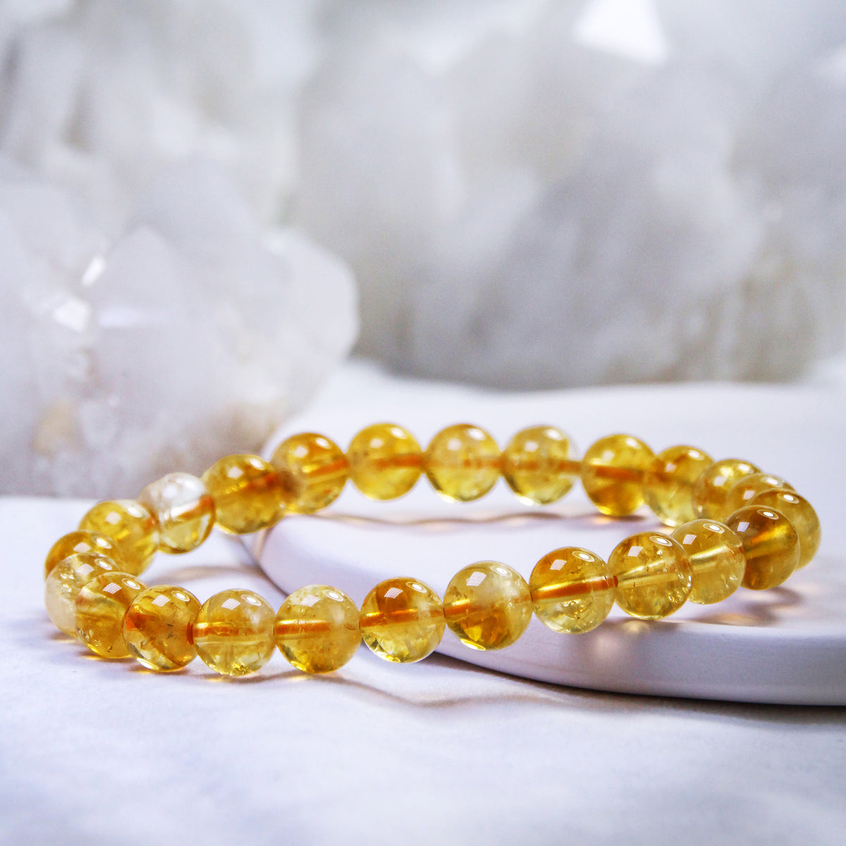 JHUMEN natural crystal bracelet gemstone bracelet