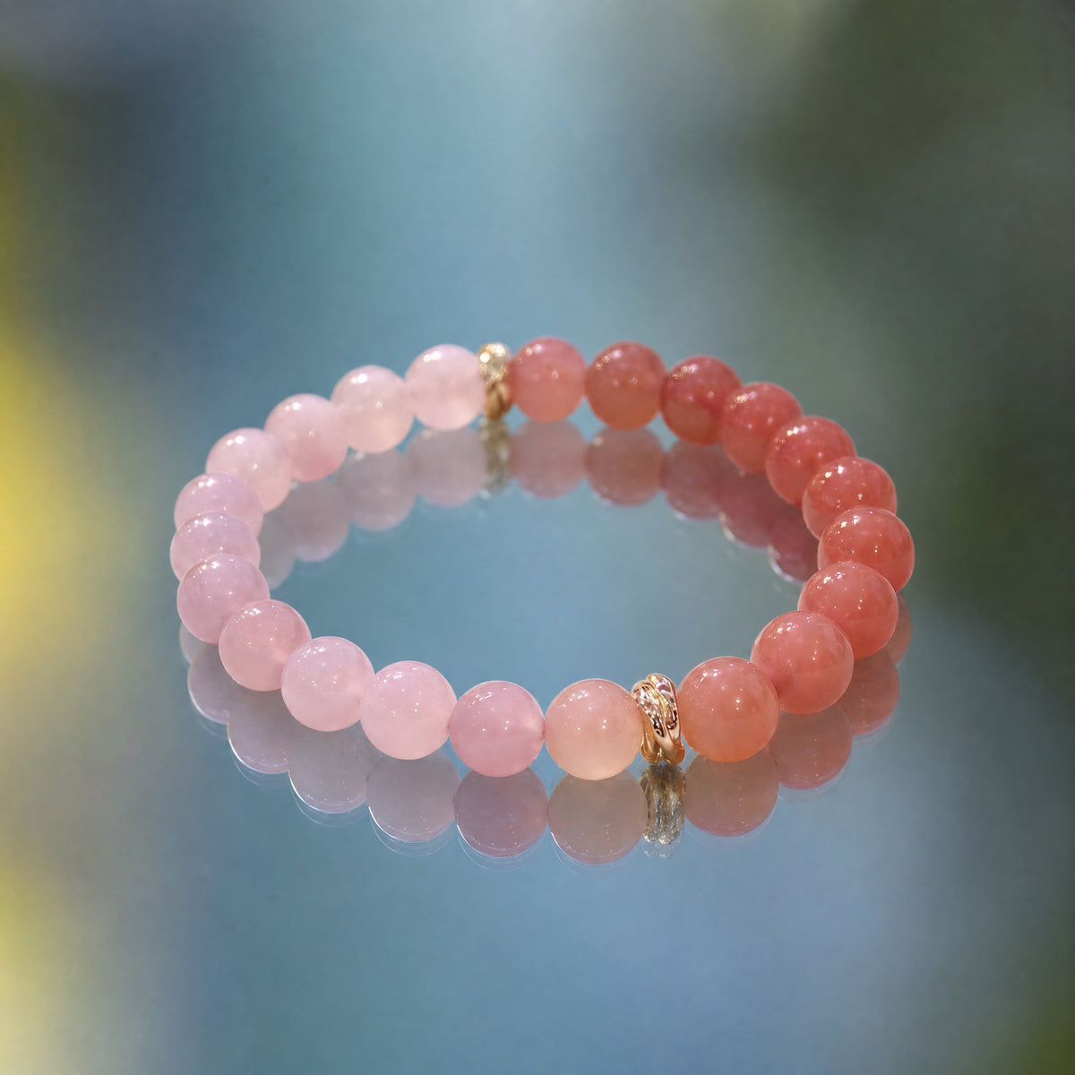 Jhumen crystal bracelet Crimson Quartz Bracelet