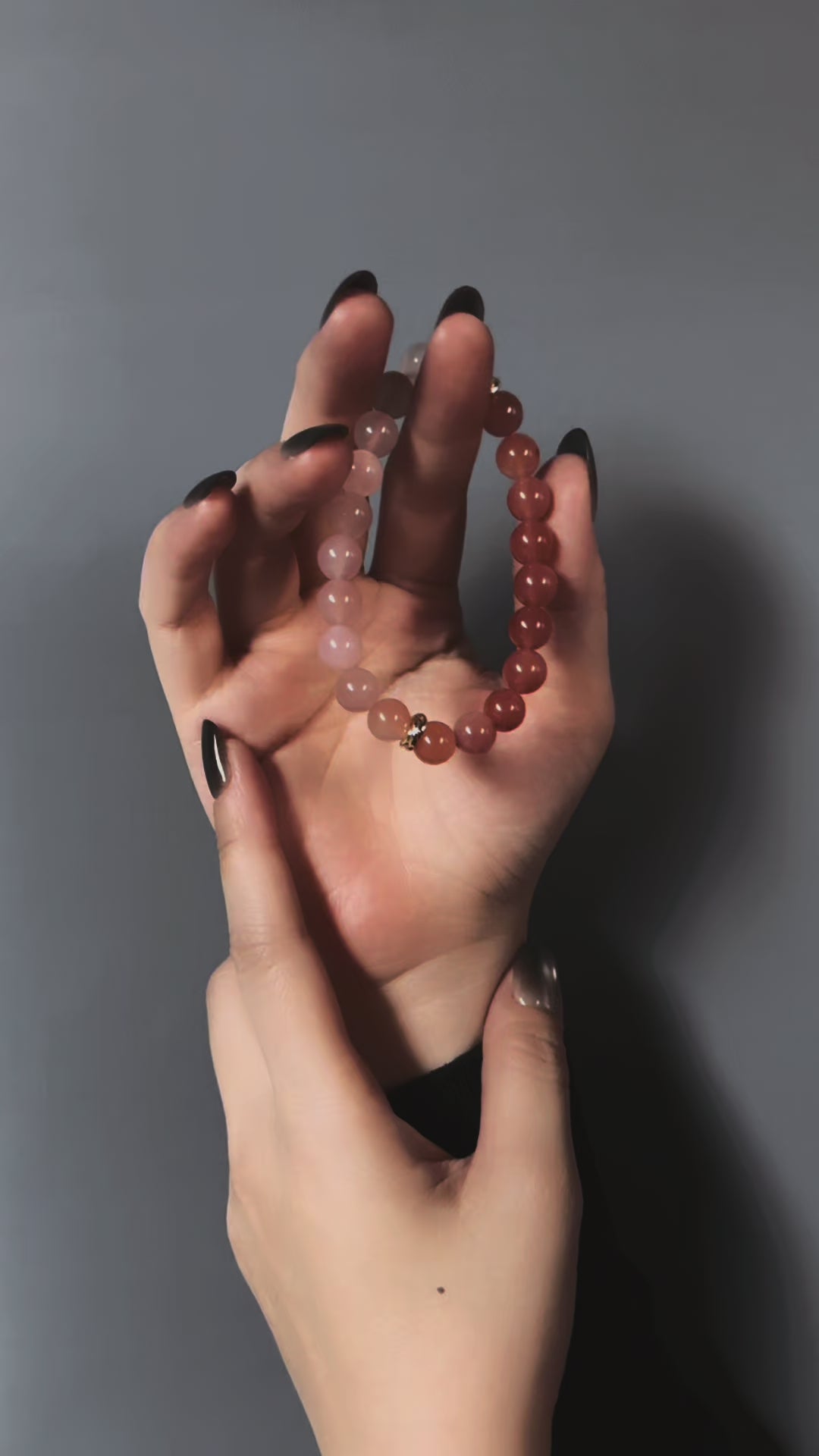 Jhumen crystal bracelet Crimson Quartz Bracelet